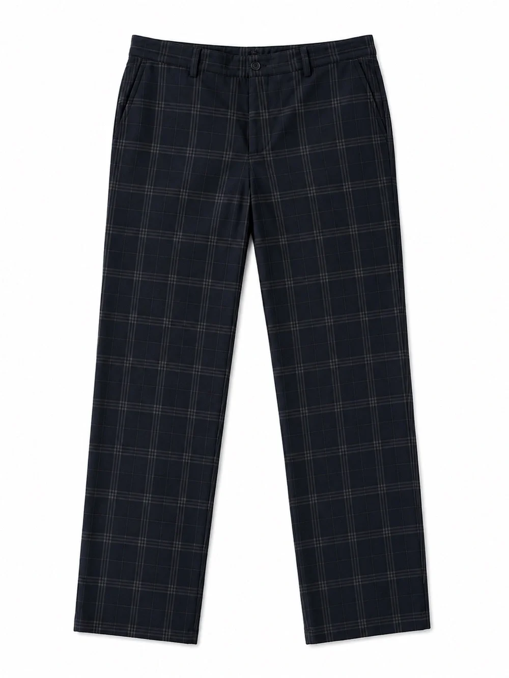 Zara More Than A Suit Navy Windowpane Dress Pants Men’s 32